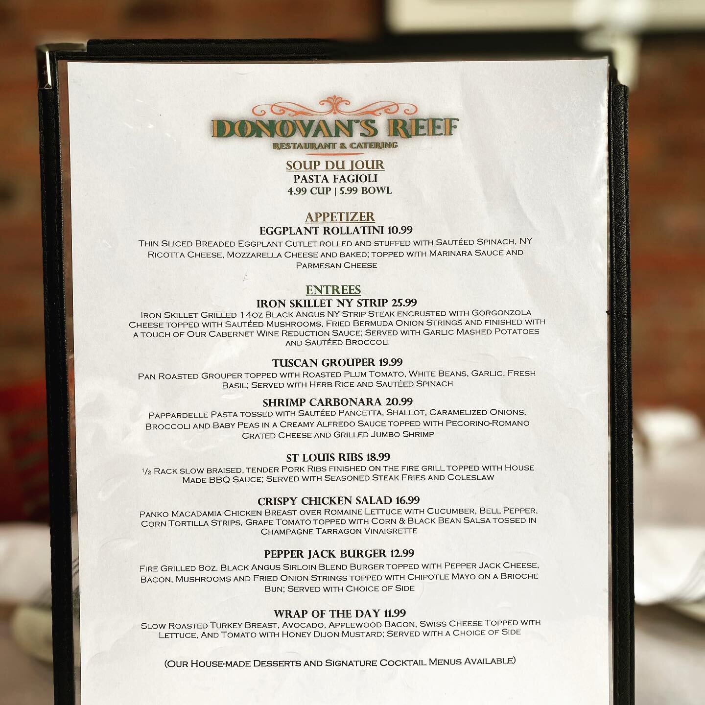 Thursday&rsquo;s Specials!! 
11:30-10:00
Come dine in with us and grab some delicious food!