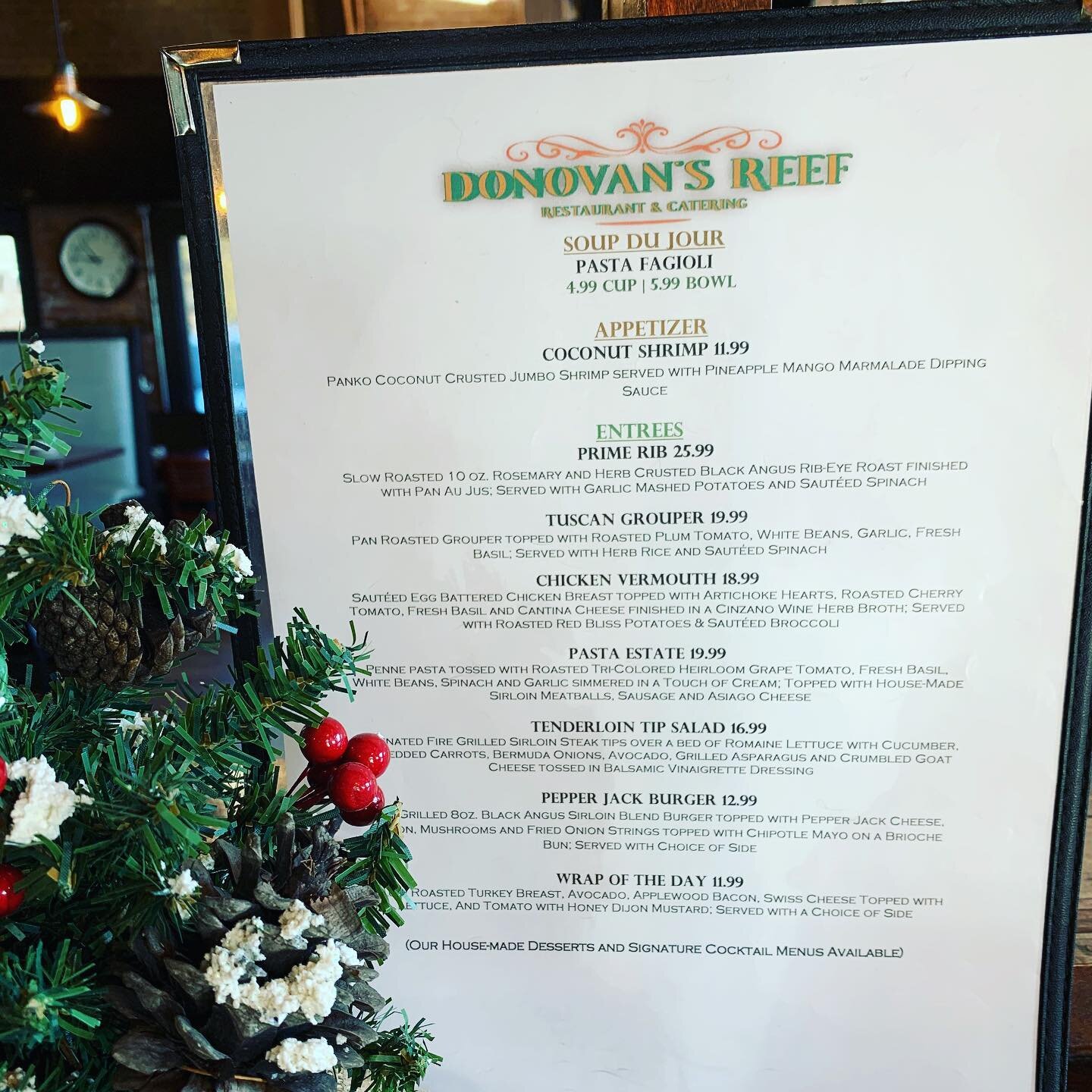 Call for your Weekend reservations today. 
This weekends specials.
Dine in or call in for takeout 
11:30-10:00pm